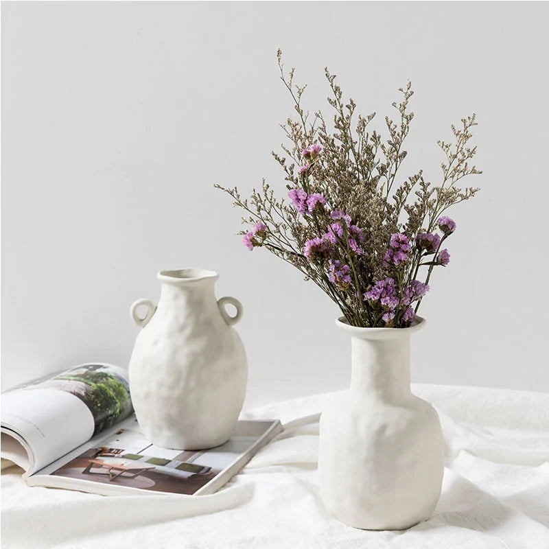 Scandi Accent Ceramic Vase