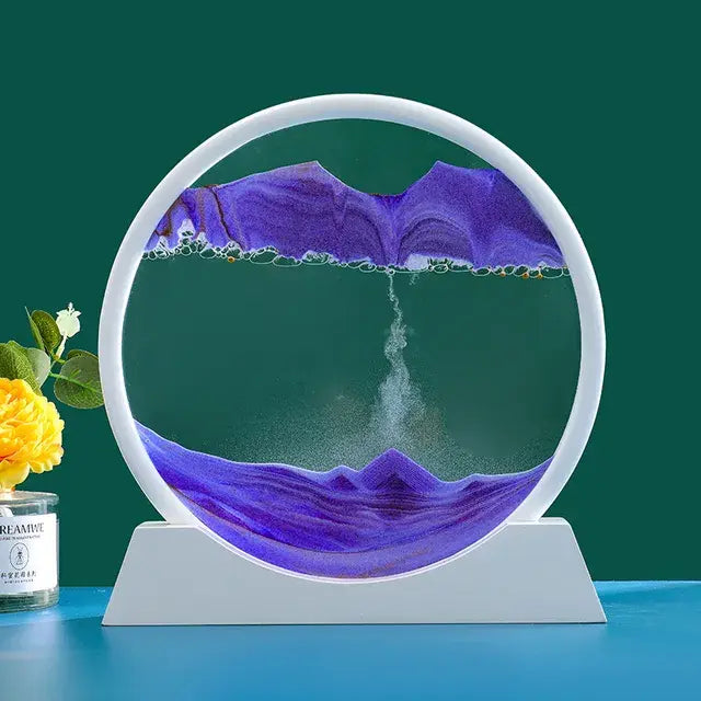Round Sand Motion Art