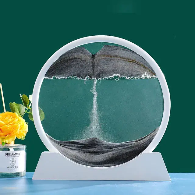 Round Sand Motion Art