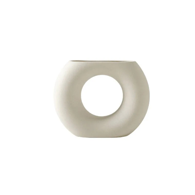 Scandi Accent Ceramic Vase