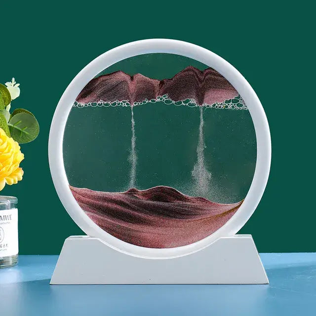 Round Sand Motion Art