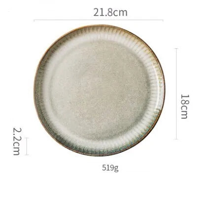 Handcrafted Japanese Ceramic Plates