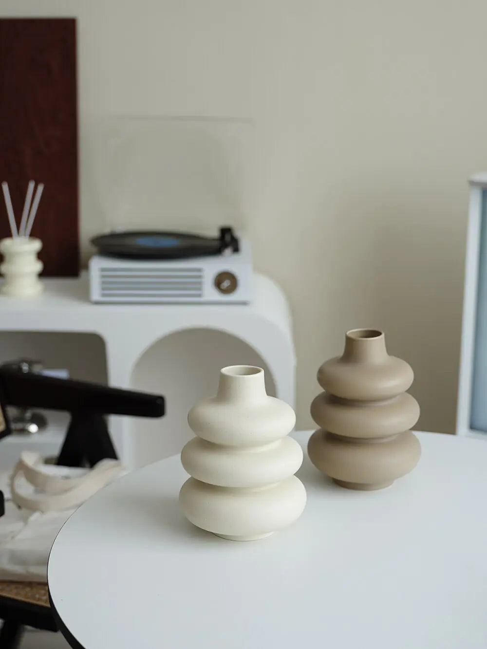 Statement Ceramic Floor Vase