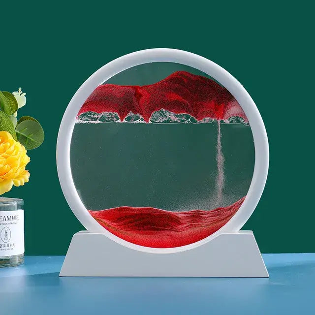Round Sand Motion Art