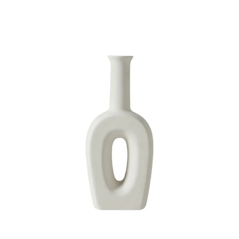 Scandi Accent Ceramic Vase