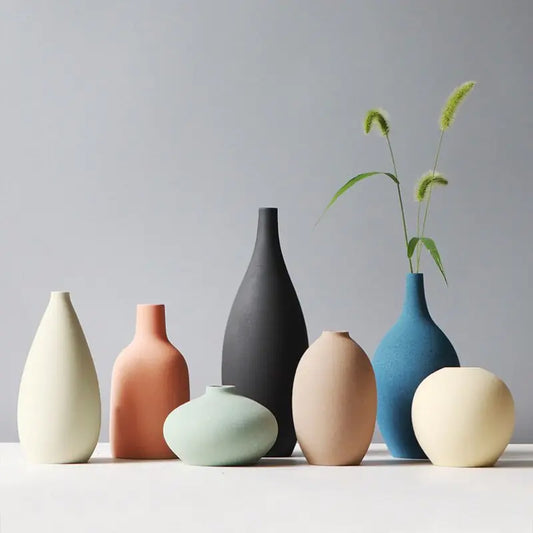Scandi Chic Ceramic Vases