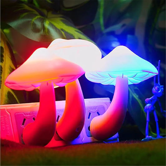 Glow Mushroom Sensor light