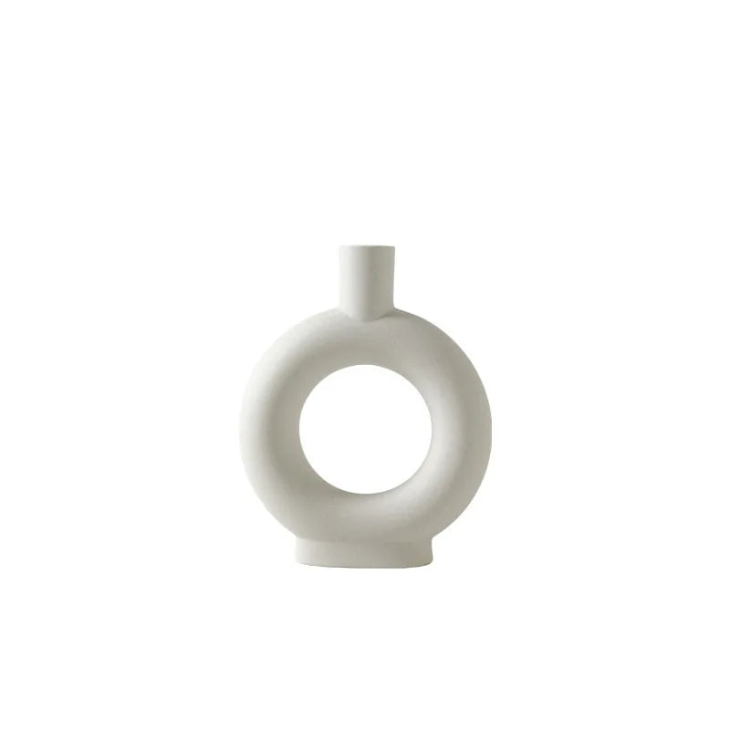 Scandi Accent Ceramic Vase